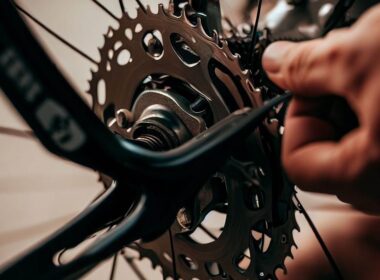 Jak zdjąć tylne koło w rowerze z przerzutkami w piaście